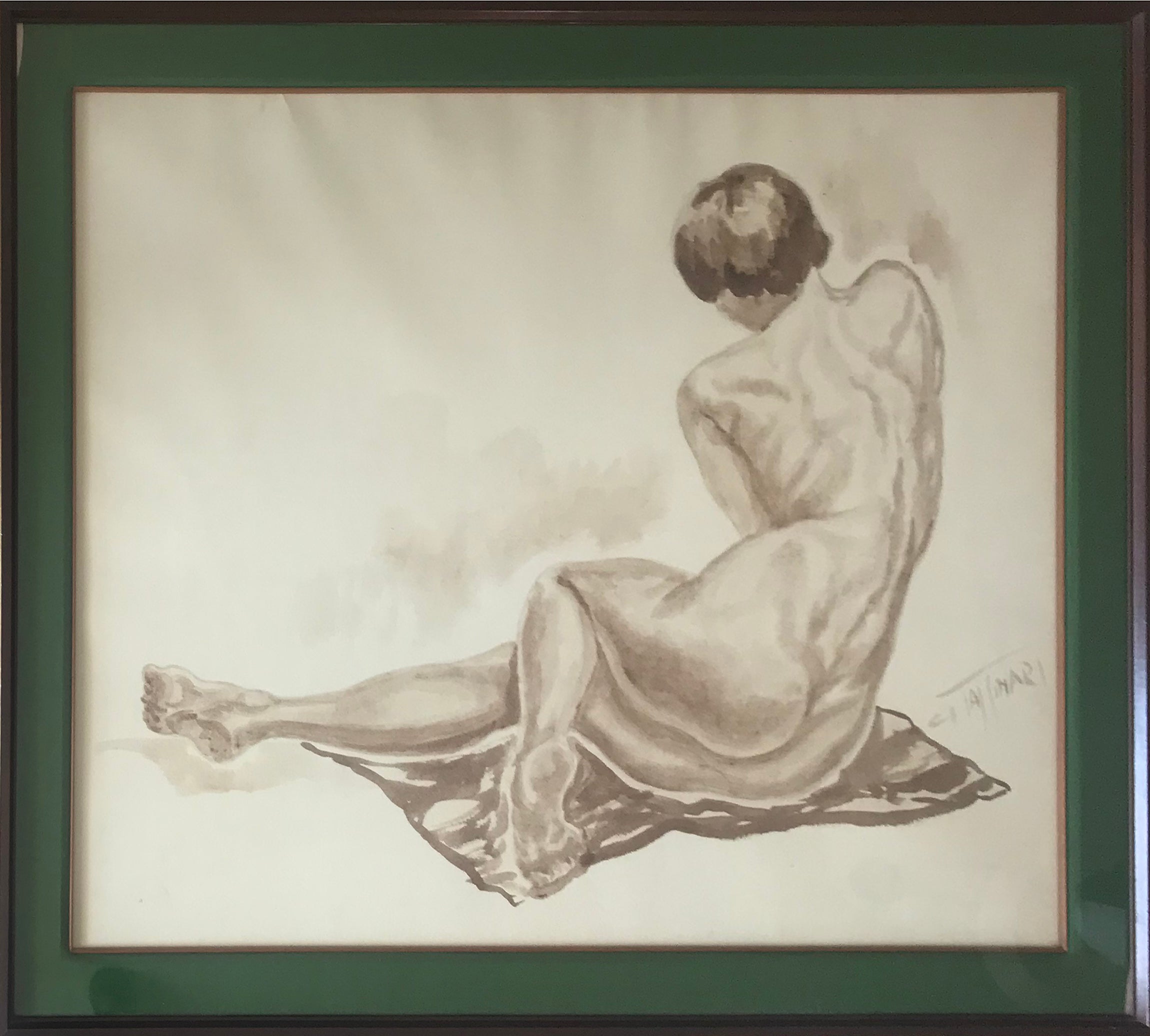 Giuseppe Tassinari - Sin título (Desnudo femenino)
