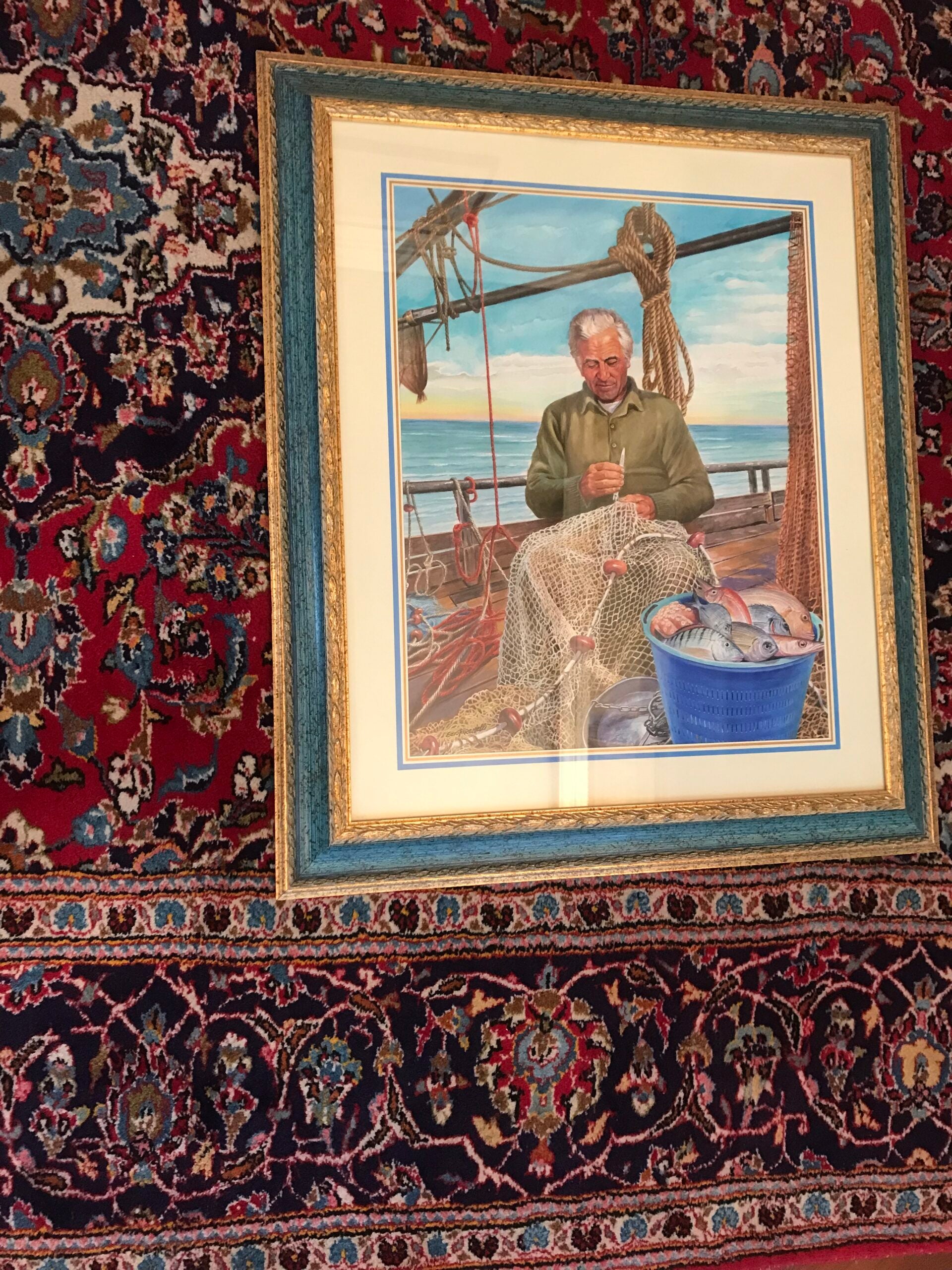 Ezio Tarantelli - El pescador