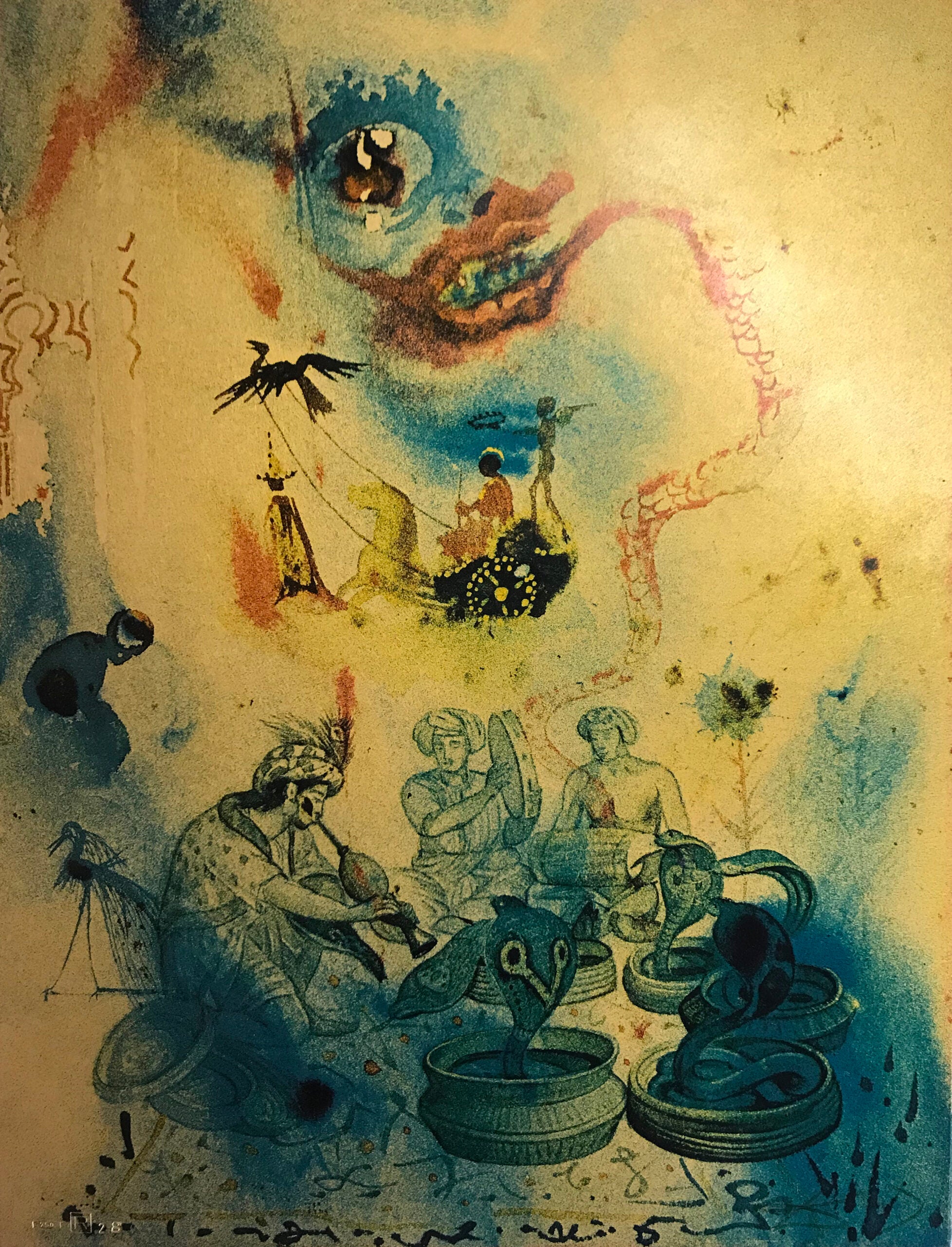 Salvador Dalí - Snake Charmer