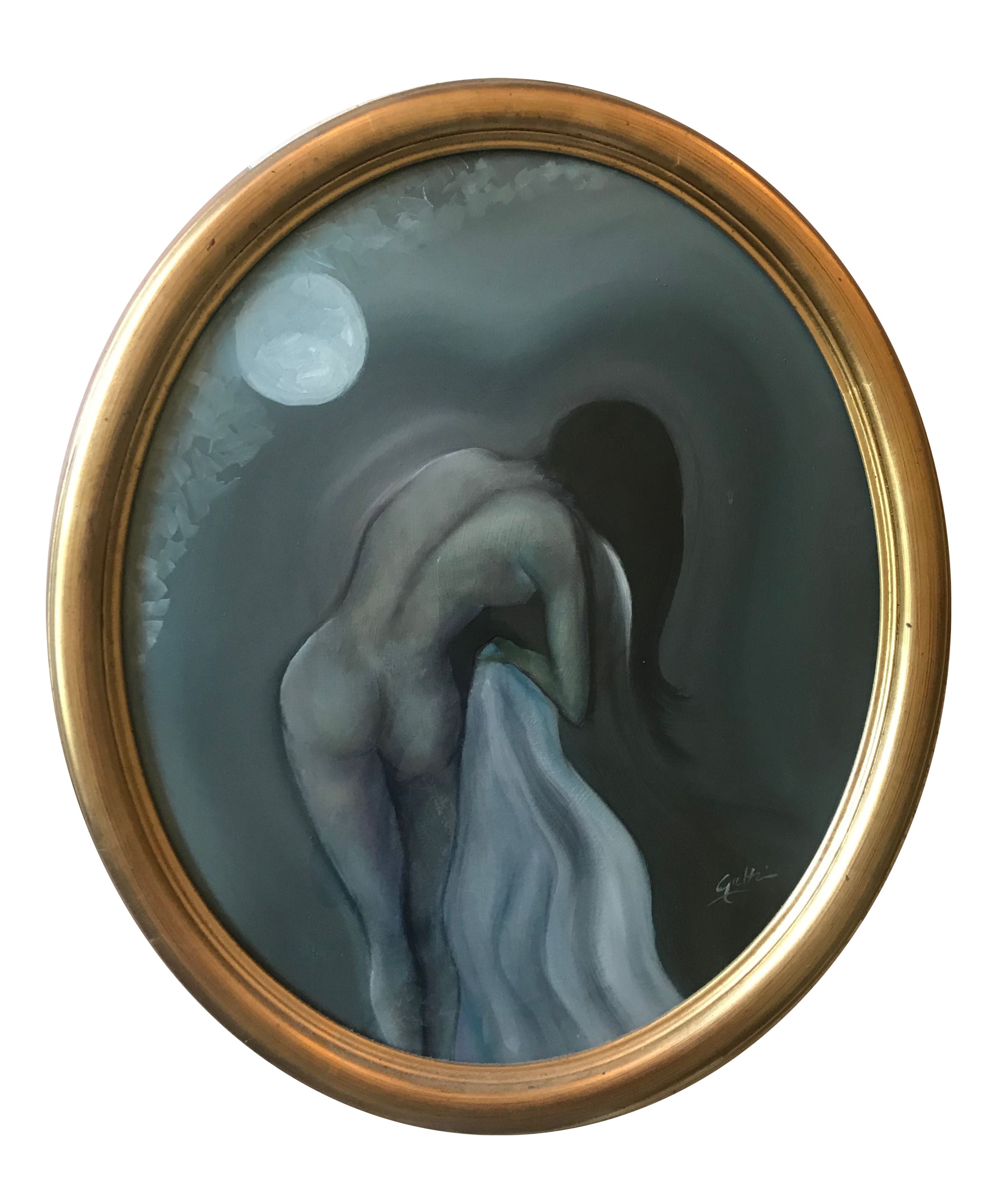 Carlo Gatti - Asciugandosi i capelli