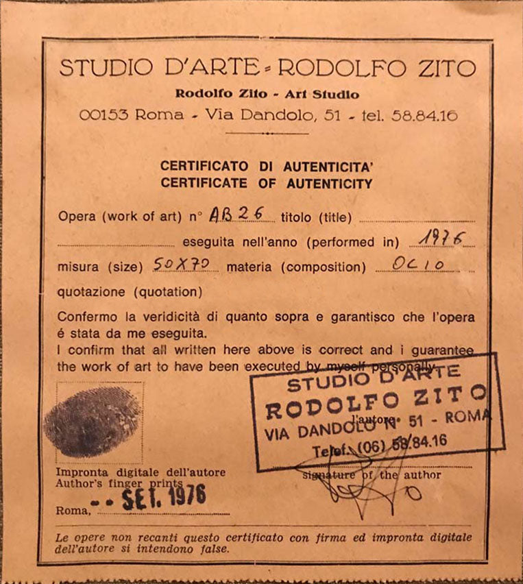 Rodolfo Zito - AB 26
