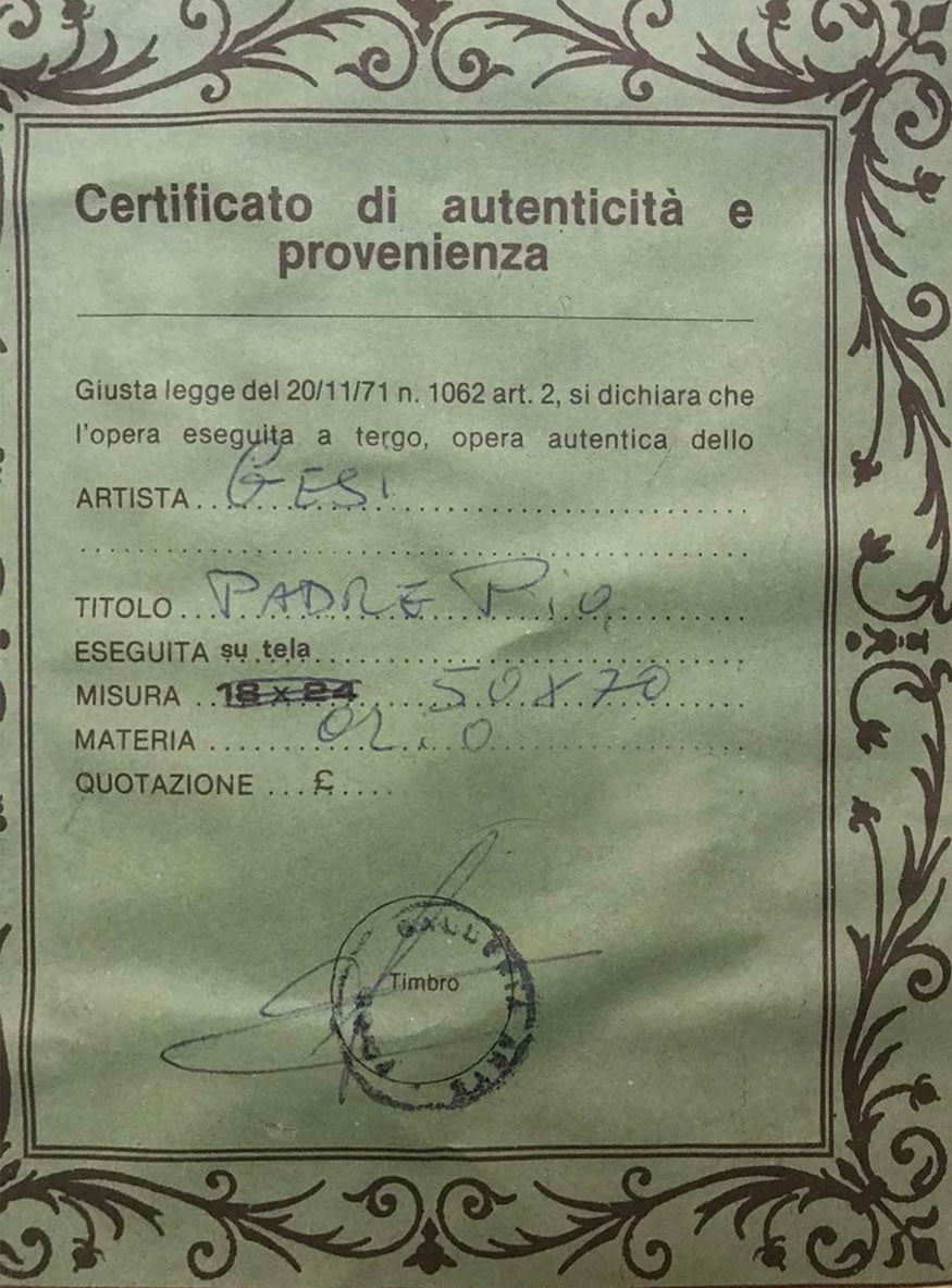 Gesi - Padre Pio