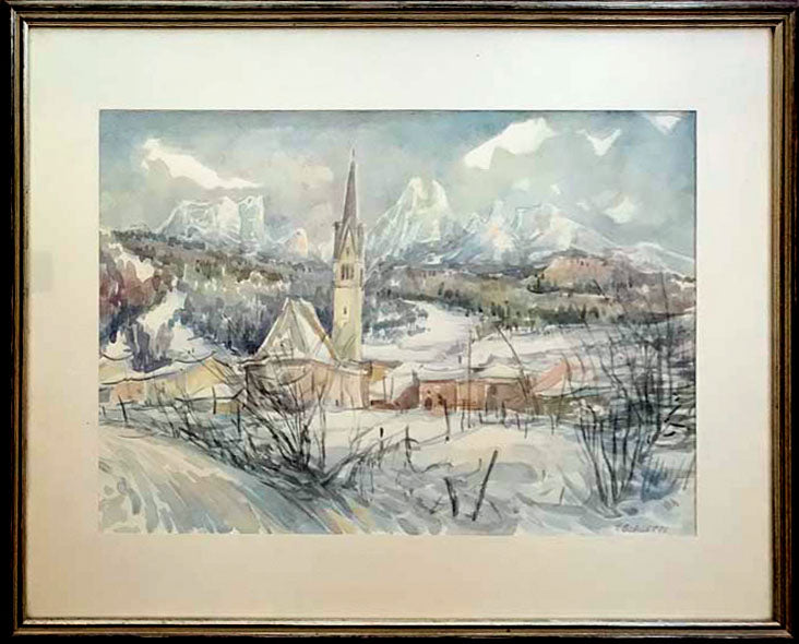 T. Biagetti - Winter Landscape