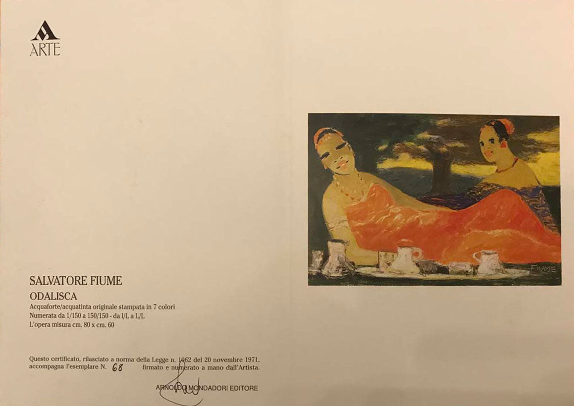 Salvatore Fiume - Odalisca