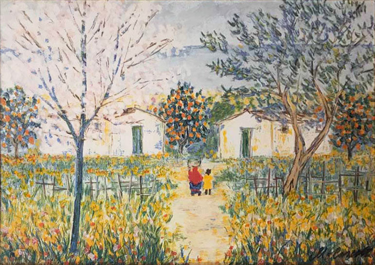 Michele Cascella - Regreso a la granja