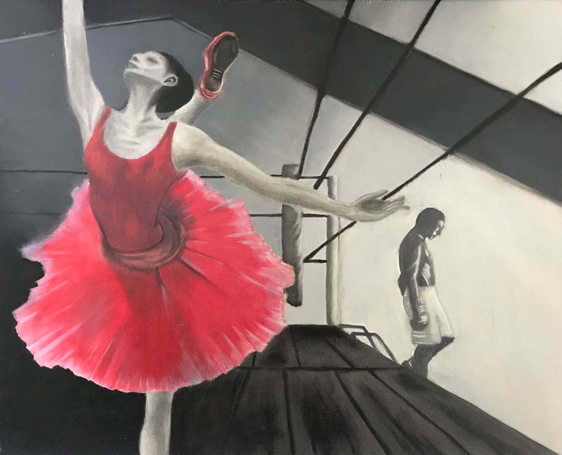 Alessandra Cafiero - La bailarina en el ring