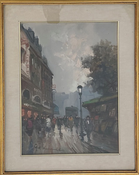 G. De Simone - Passeggiata a Parigi
