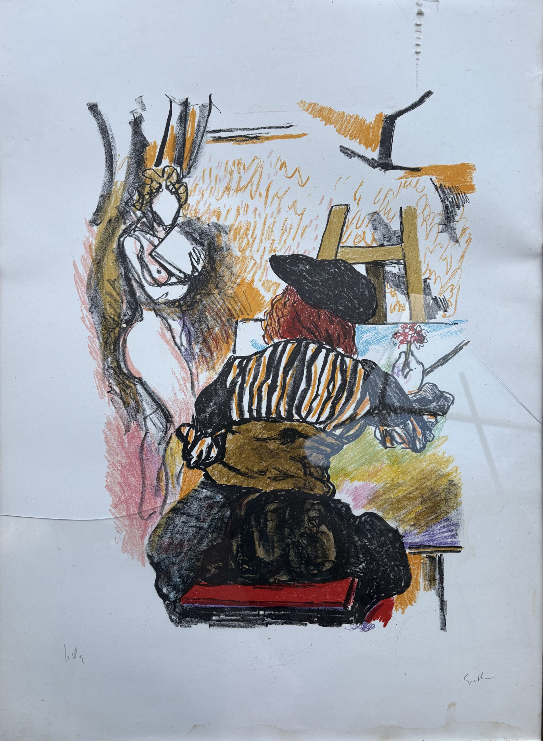 Renato Guttuso - Homenaje a Jean Vermeer