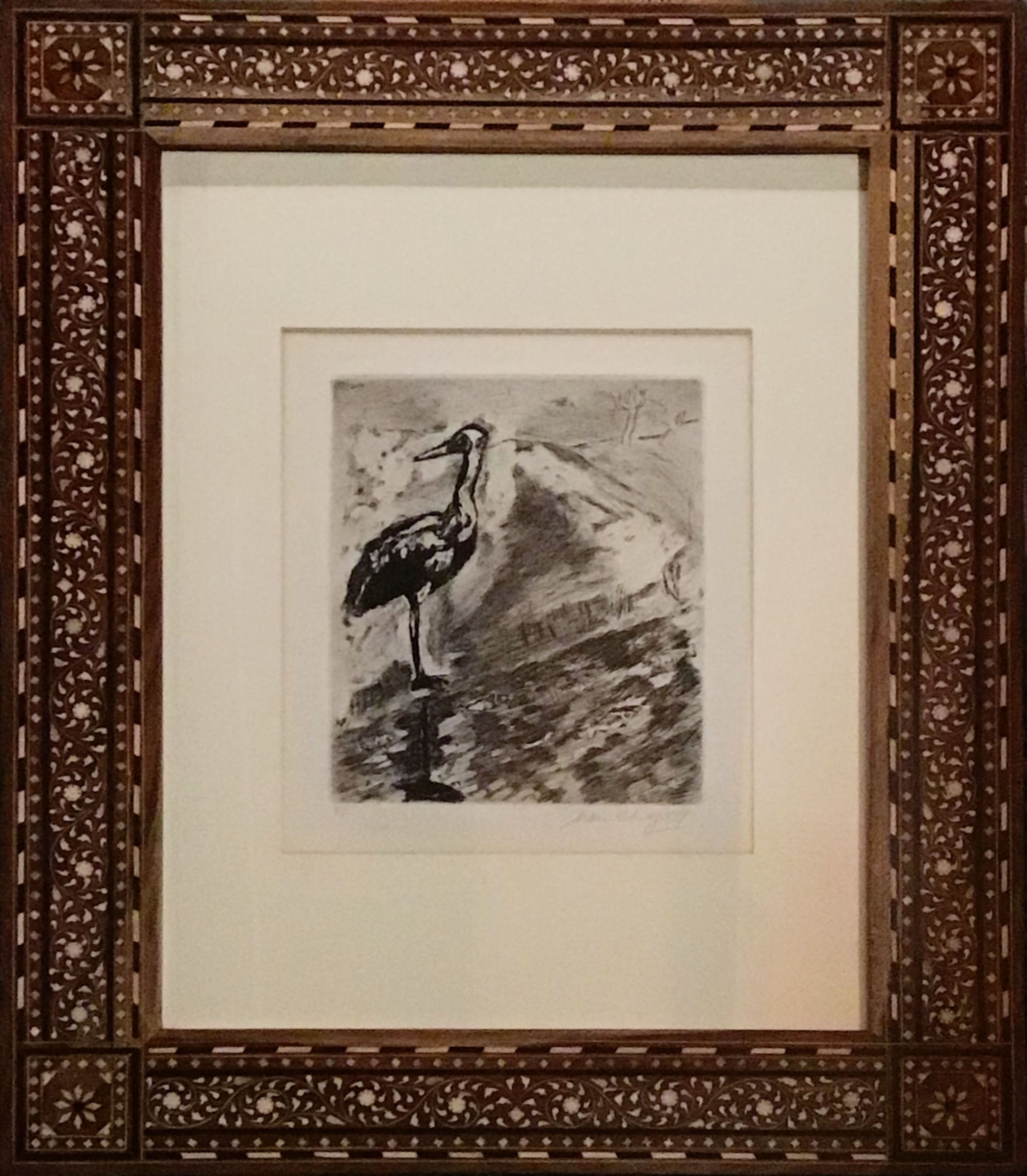Marc Chagall - La garza