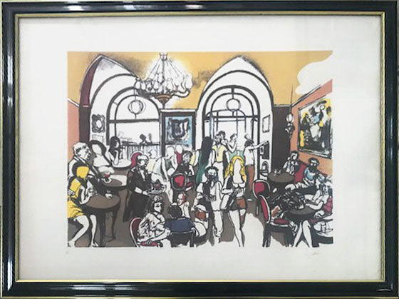 Renato Guttuso - Café griego