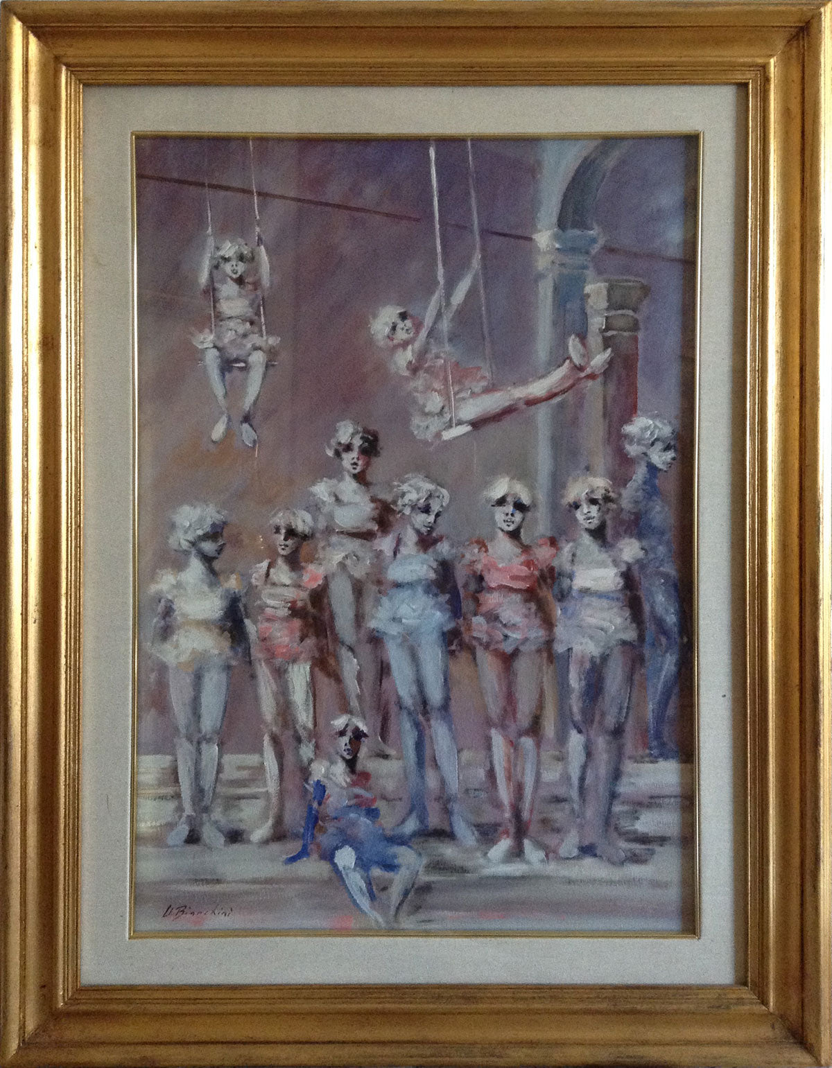 Umberto Bianchini - Group in an Interior