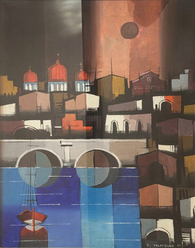 Raffaele Palmisano - Paisaje romano