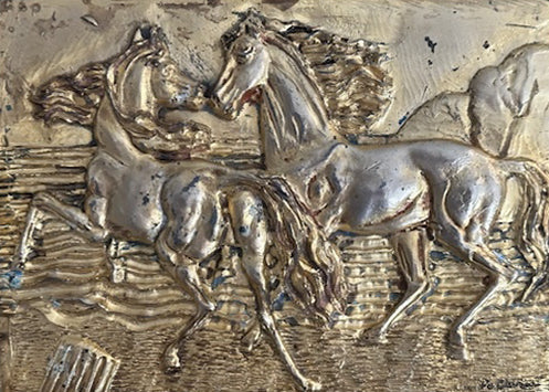 G. De Chirico - Caballos