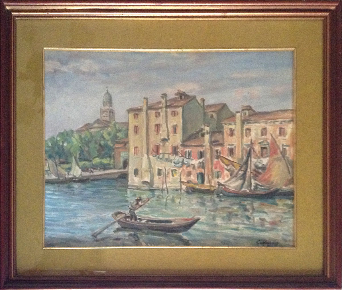 Guglielmo D'Este - Case sul canale
