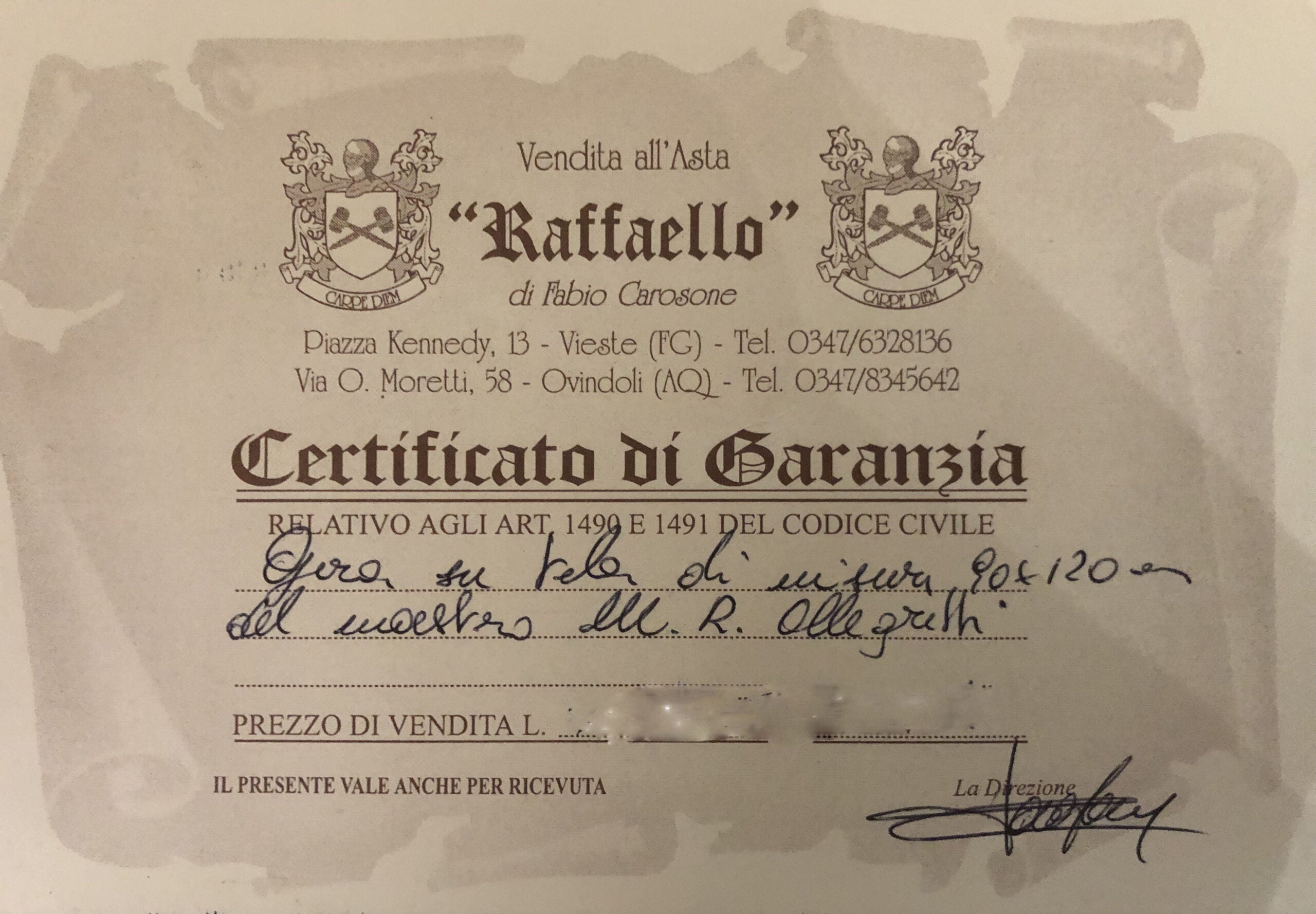 Mario Rosario Allegretti - Golfo de Nápoles