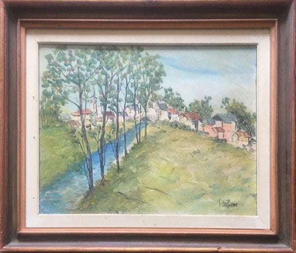 T. Pastorino - Senza titolo (paesaggio)