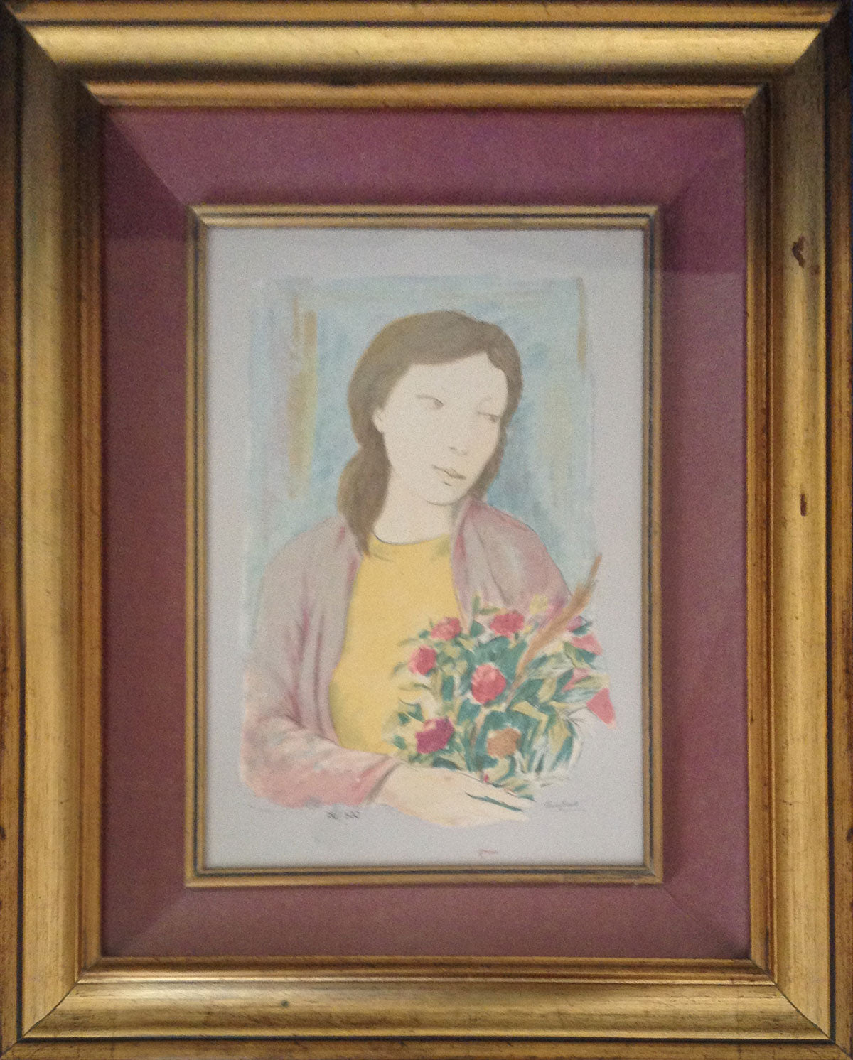 Domenico Purificato - Volto di donna