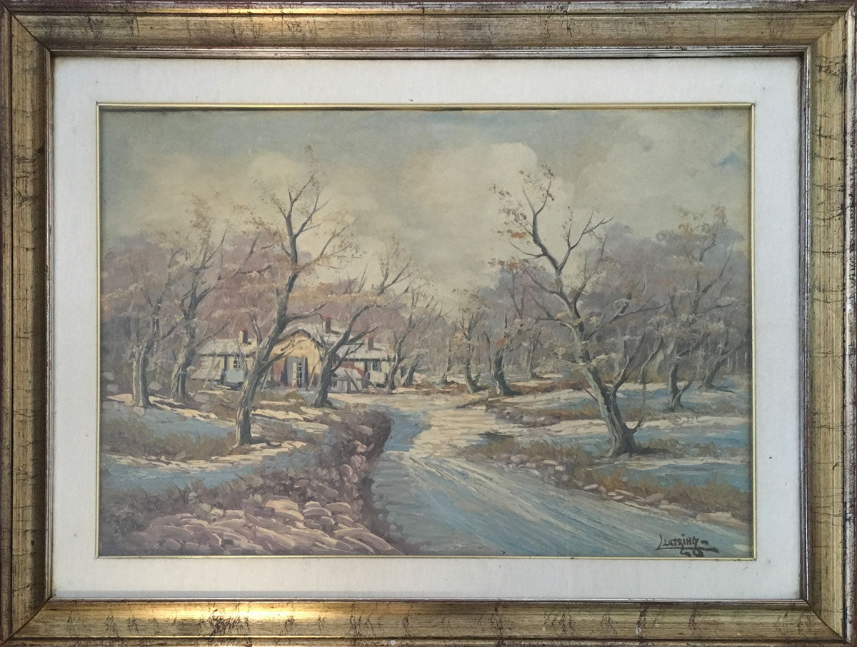 Luciano Lutring - Paisaje nevado