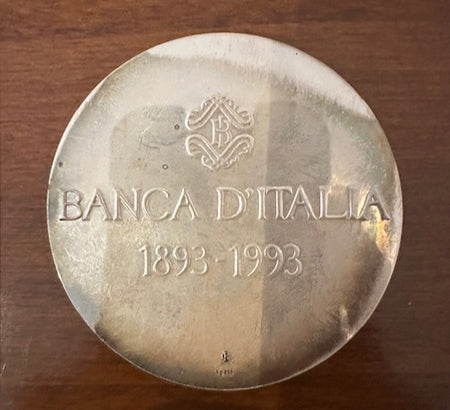 Arnaldo Pomodoro - Commemorative Medal, Centenary of the Bank of Italy