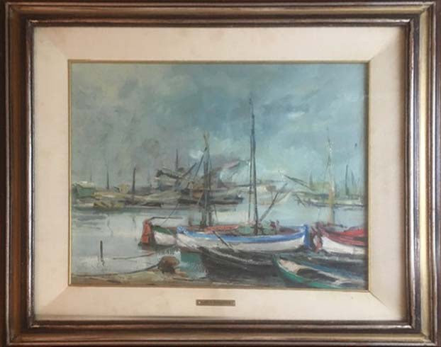 Aurelio Barbalonga - Boats in Porto Recanati