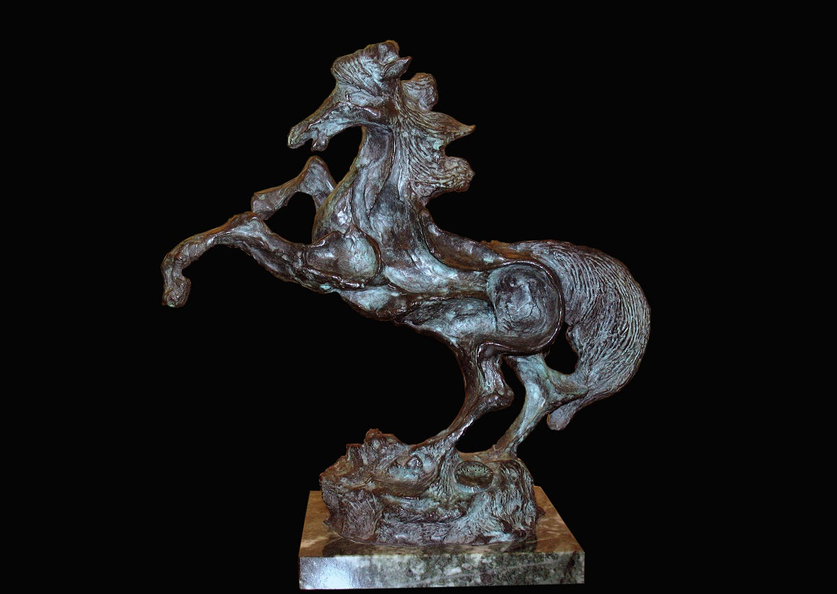 Aligi Sassu - Airy Horse