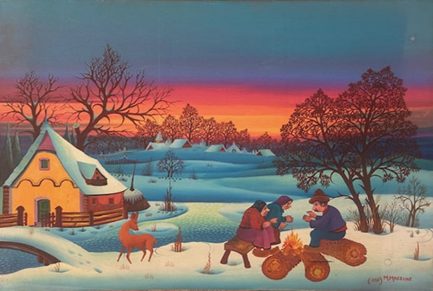 Mario Mazzone - Paisaje de invierno