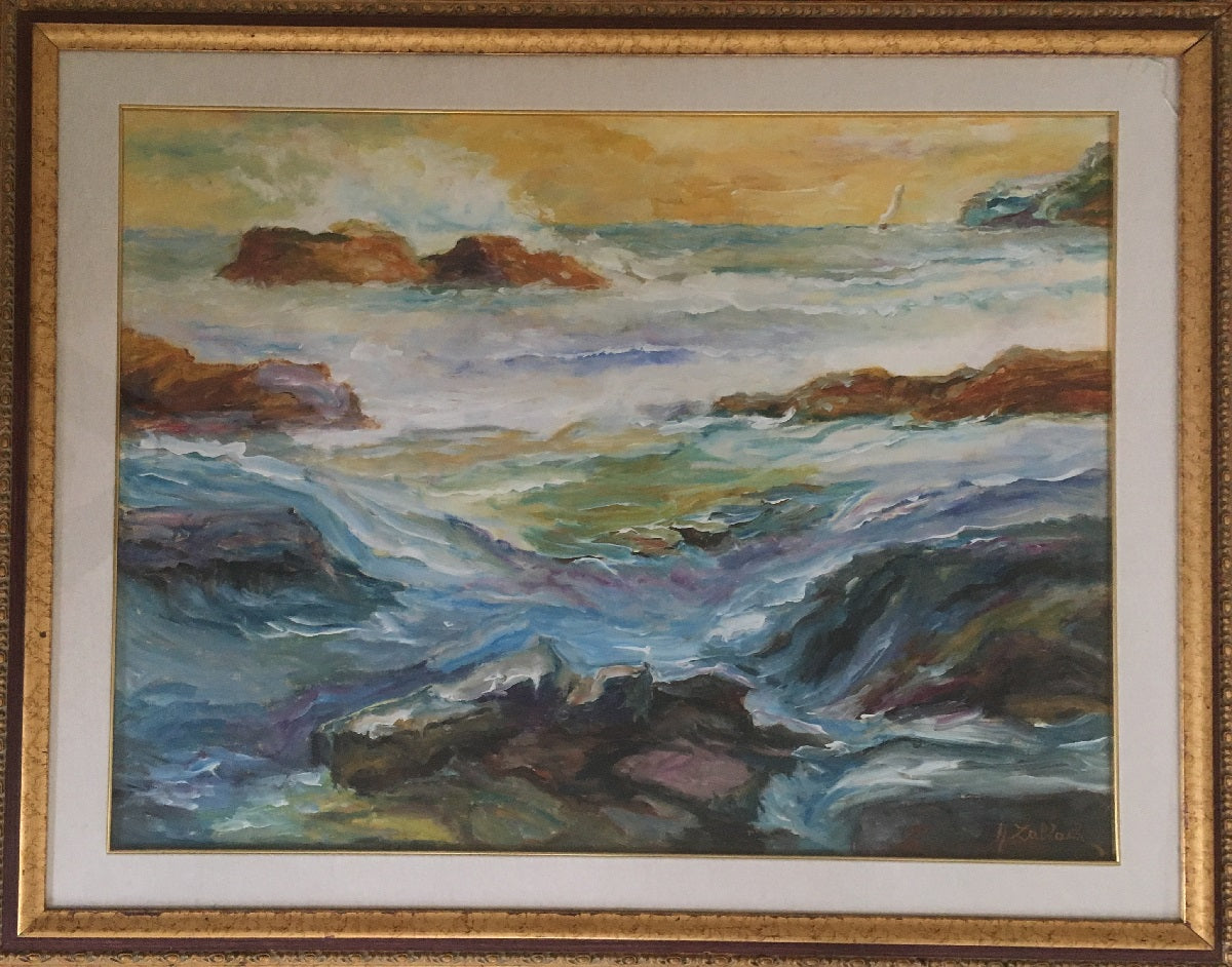 Hector Zablach - Stormy Sea