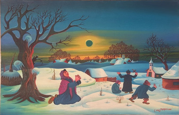 Mario Mazzone - Paisaje de invierno