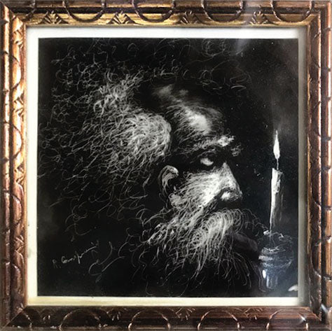 Roberto Carignani - Retrato de un anciano