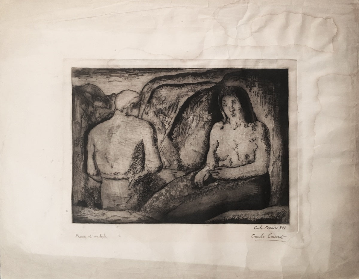 Carlo Carrà - Untitled