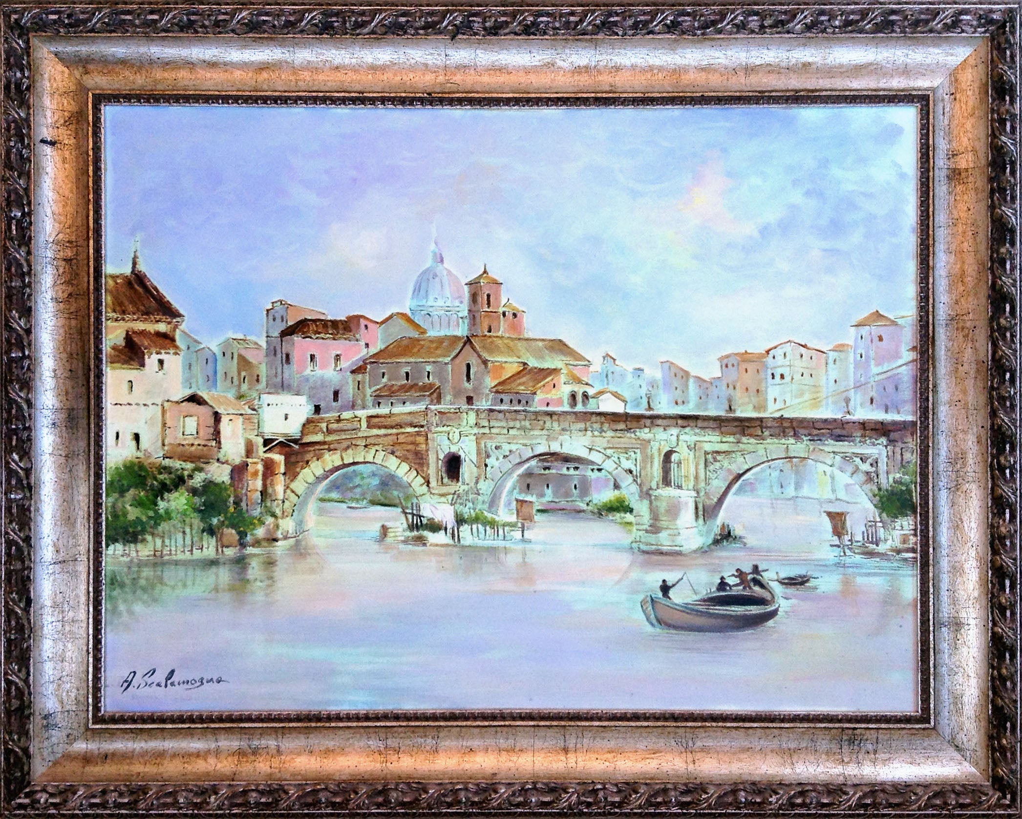 Antonio Scalamogna - Roma desaparecida - Ponterotto