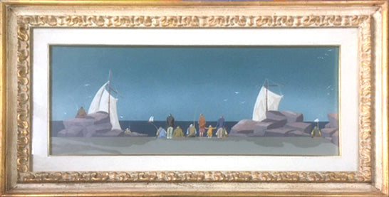 Faustin - Pier with fishermen