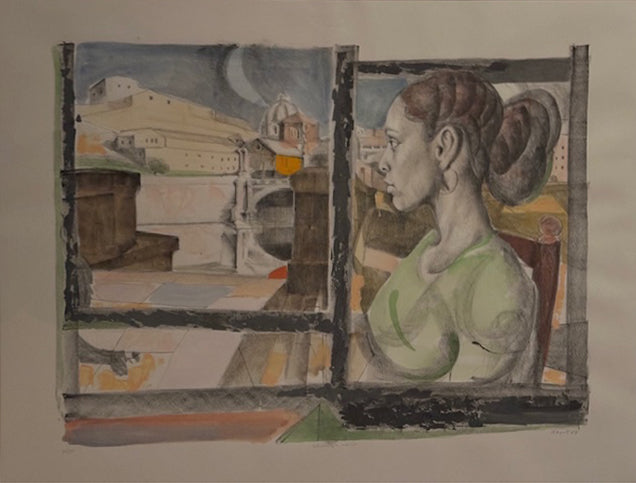 Ugo Attardi - Reflections on the Window