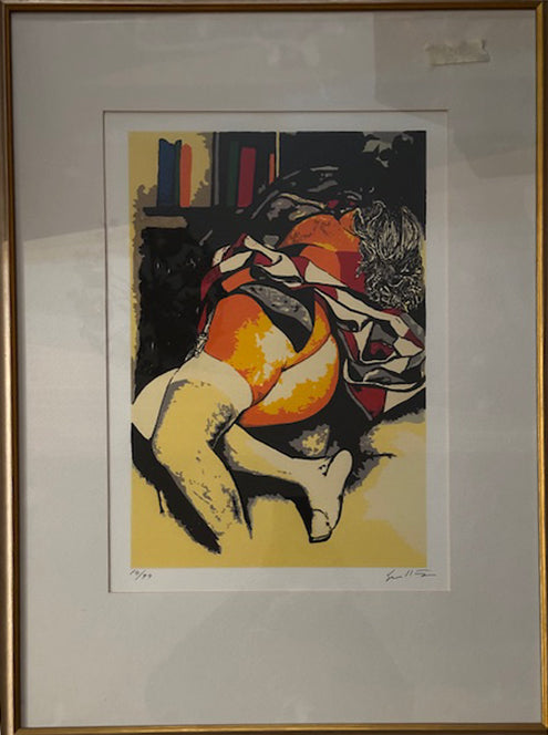 Renato Guttuso - Untitled (Female Figure)