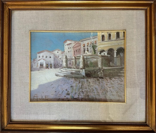Augusto Gabet - Untitled (Urban Square)