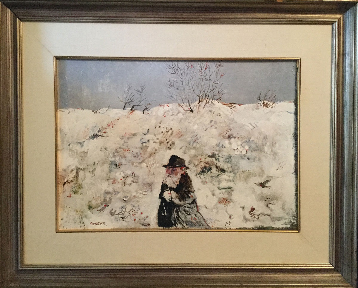 Antonio Possenti - Figure in the Snow