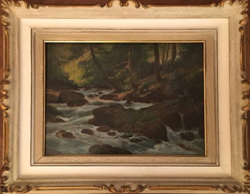 Francesco Bosso - Arroyo en el bosque