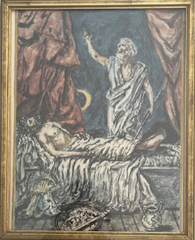 Giorgio De Chirico - El sueño se le aparece a Agamenón