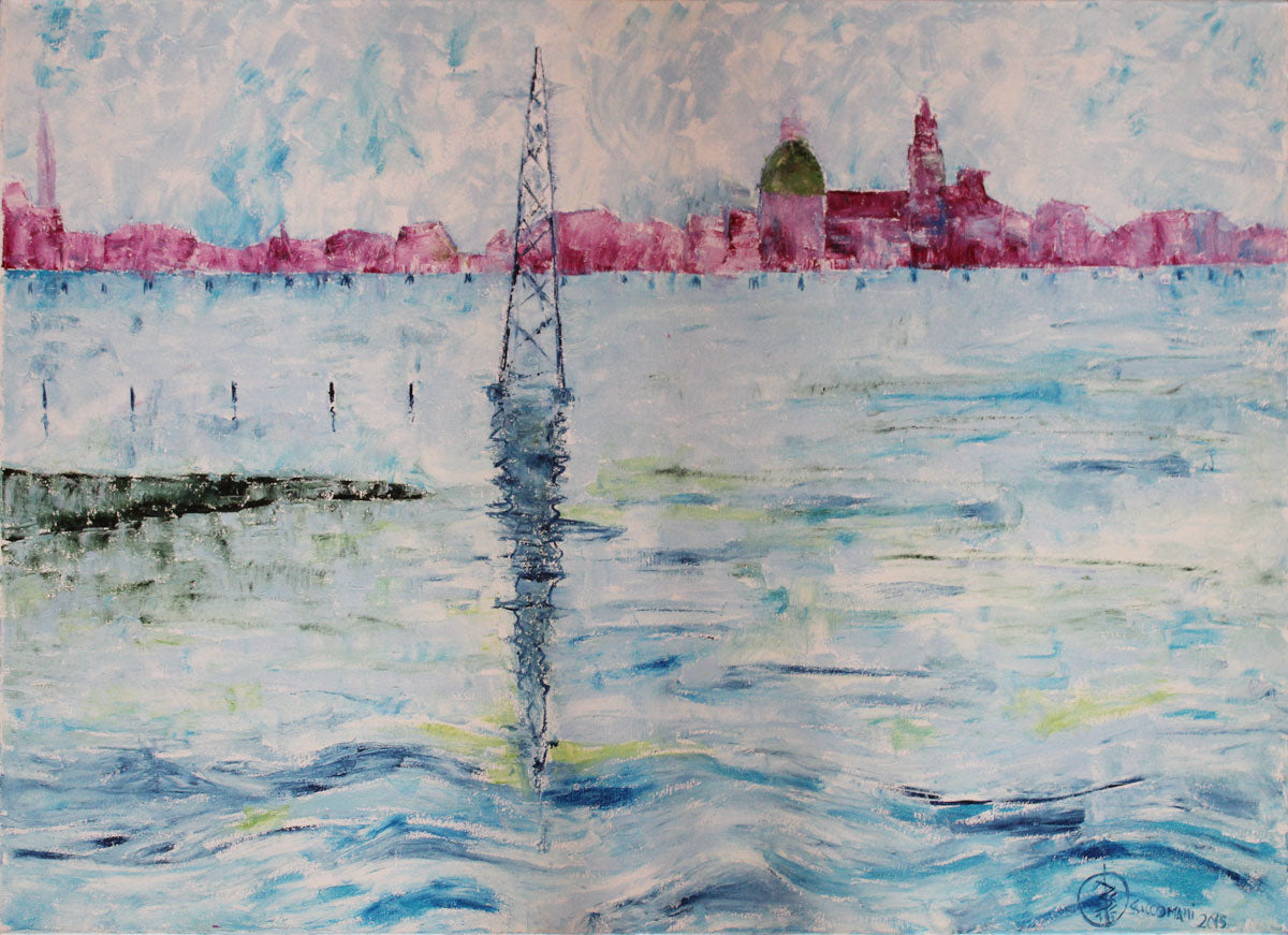 Giuseppe Saccomani - View of Venice