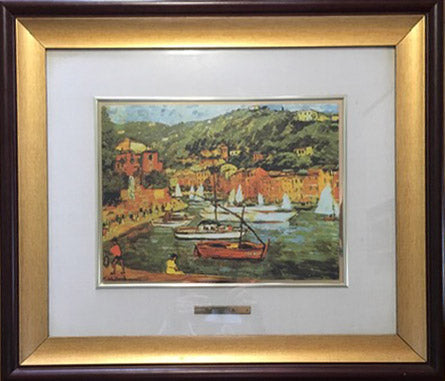 Michele Cascella - Barcos Portofino
