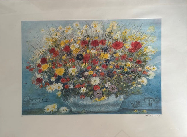 Michele Cascella - Floral Remembrance