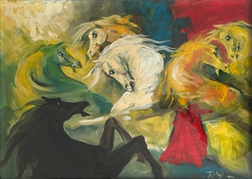 Rodolfo Zito - Sin título (caballos)