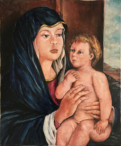 A. Cecchi - Virgen con el Niño