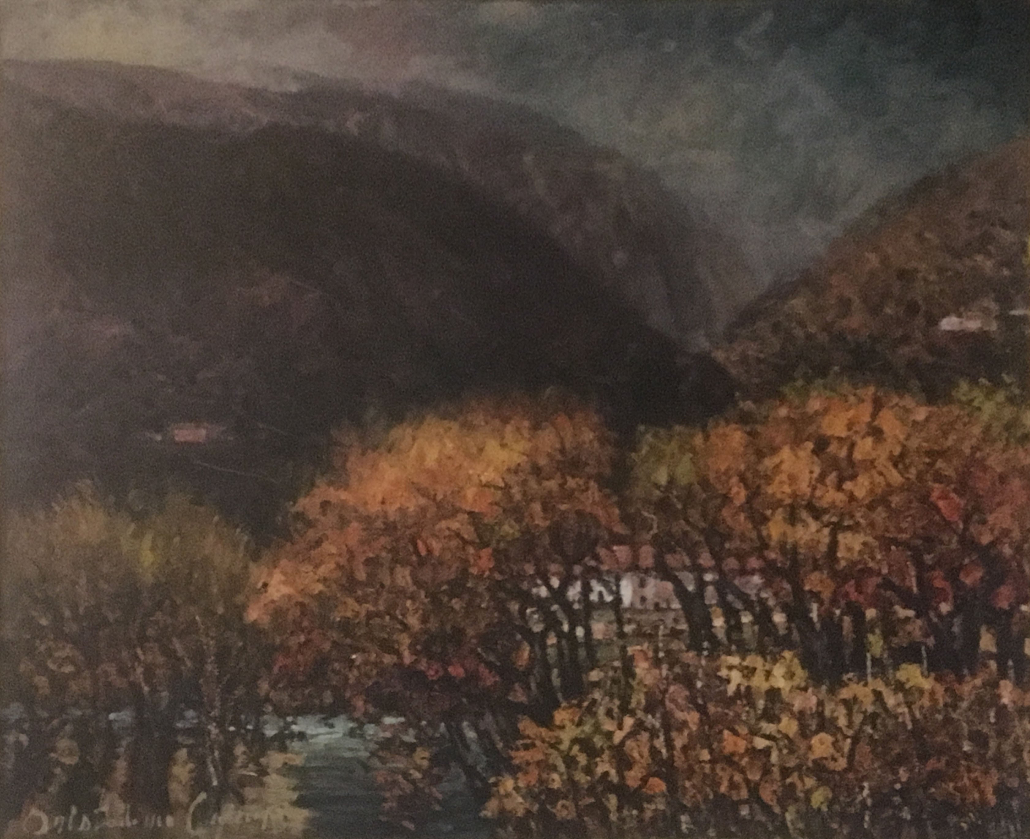 Aristodemo Capecchi - Paesaggio marchigiano
