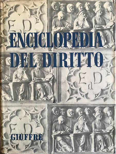 Enciclopedia de Derecho - Giuffrè