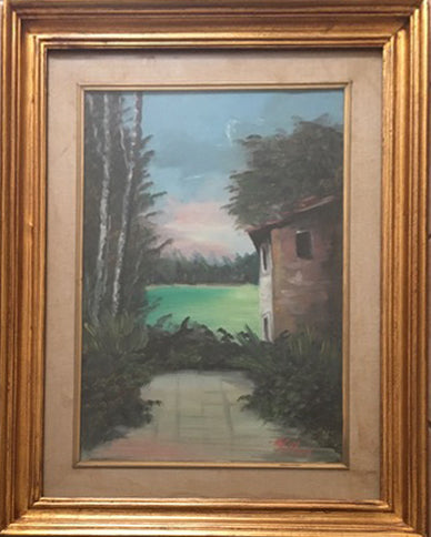 Millus (Mario Illusi) - Paesaggio di un Natale