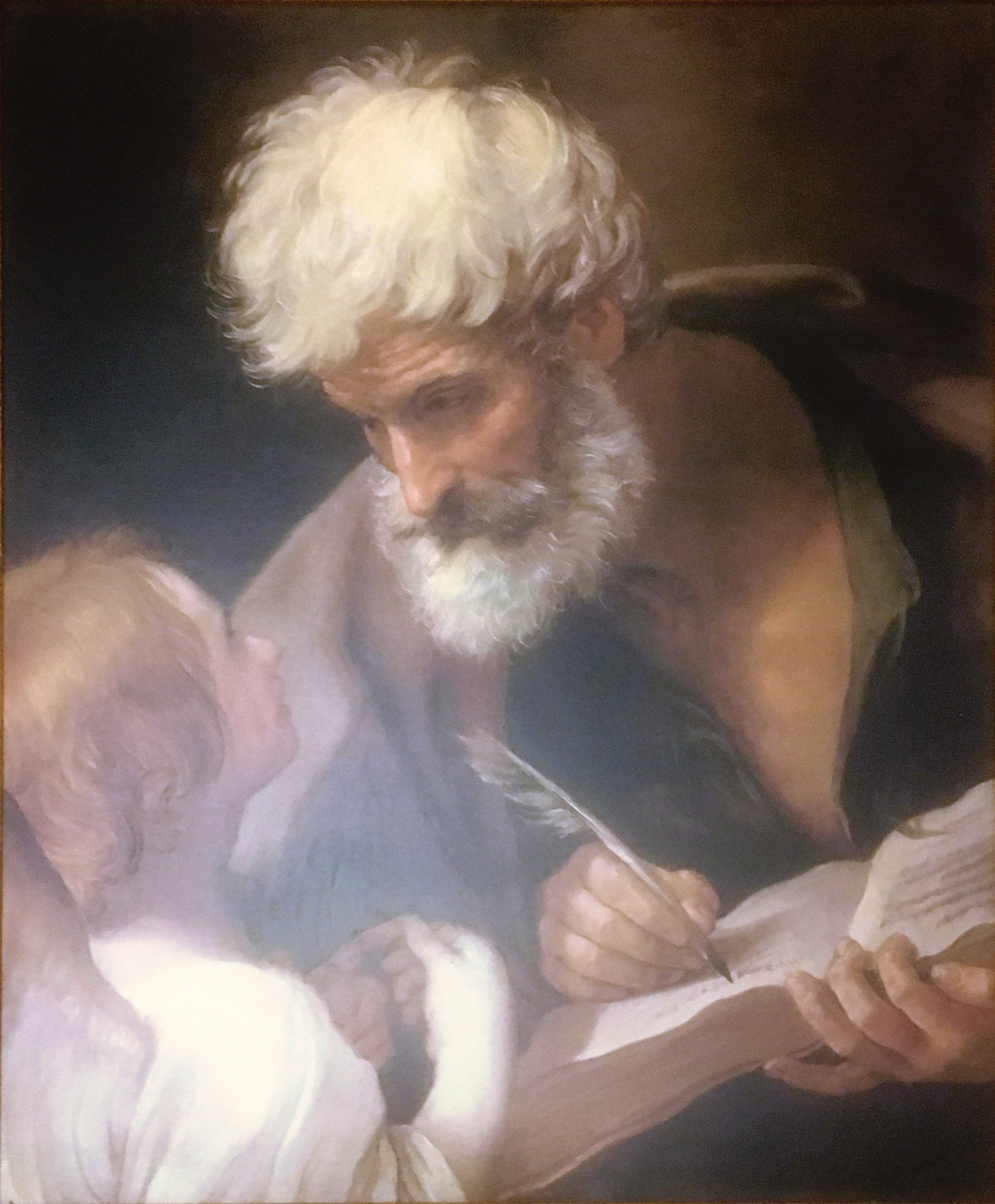 Reproduction from Guido Reni - Saint Matthew and the Angel