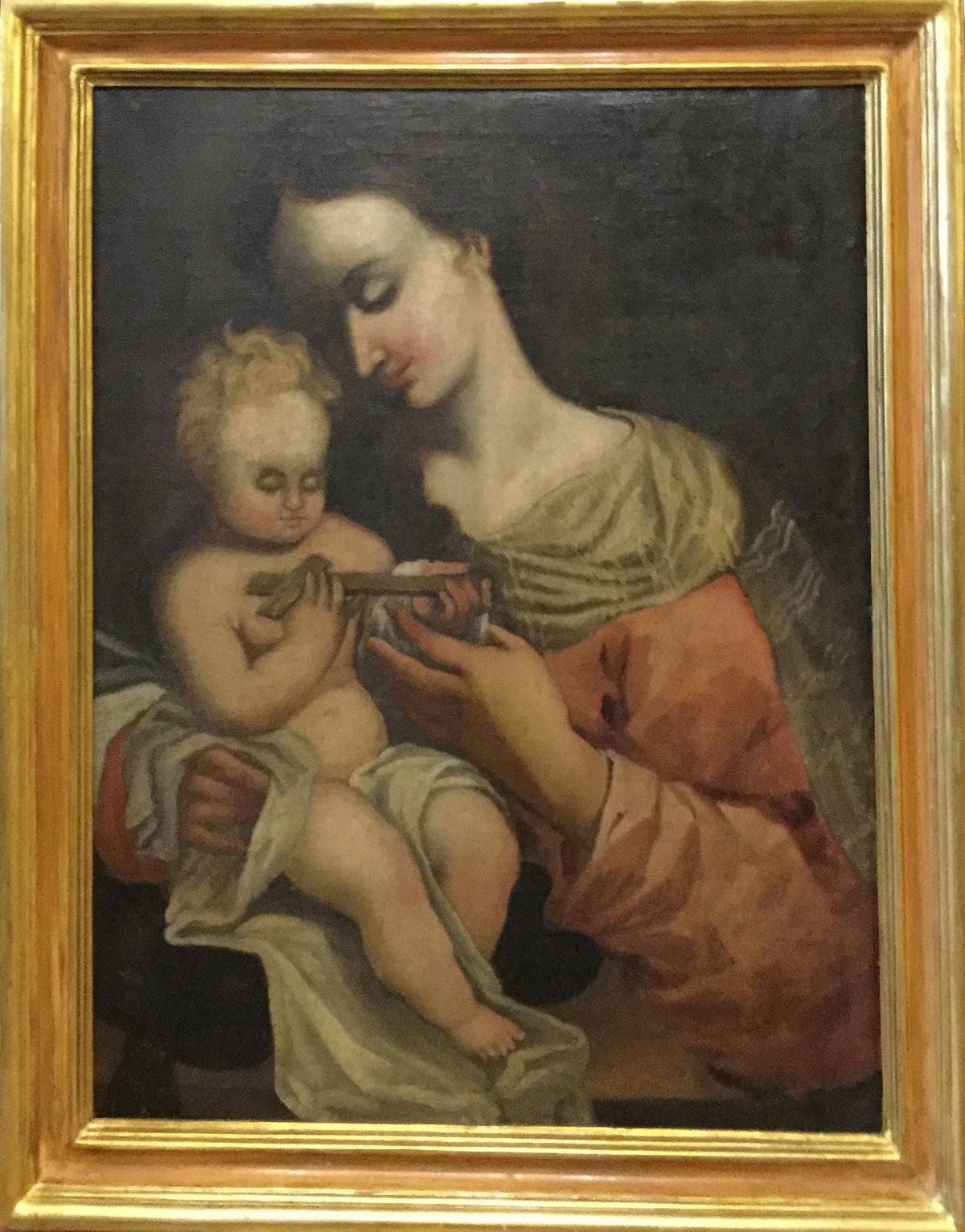 Anónimo - Virgen con el Niño