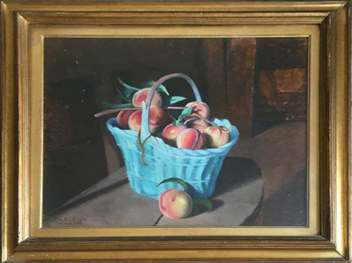 Valentino Ghiglia - Basket of Peaches