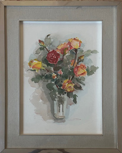 G. Capponi - Jarrón de flores